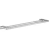 Image de Hansgrohe Addstoris Portant serviette mural double 65cm Chrome