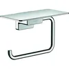 Image de HANSGROHE Porte-papier WC avec tablette chromé AddStoris