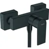 Image de Mitigeur douche - HANSGROHE - Vernis Shape - Thermostatique - Noir mat - Mural 2 trous