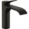 Image de HANSGROHE Mitigeur de lavabo 110 sans tirette ni vidage noir mat