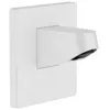 Image de Raccord mural - HANSGROHE - PULSIFY S1x - Blanc mat - 8 cm - Economie deau