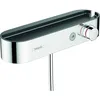 Hansgrohe Mitigeur Thermostatique Bain/Douche Showertablet Select 400, Robinet Thermostatique Baignoire, Chromé, 24340000