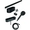 Image de Hansgrohe Ensemble D'accessoires De Douche Avec Thermostatique Noir Mat Wallstoris