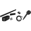 Image de HANSGROHE Ensemble daccessoires de douche sans thermostatique noir mat WallStoris