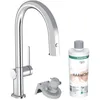 Image de Hansgrohe - Aqittura M91 mitigeur de cuisine 210 FilterSystem avec douchette extractible 1 jet et kit de démarrage Chrome...