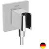 Image de Support pommeau de douche avec raccordement HANSGROHE Fixfit E chromé