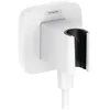 Image de Coude de raccordement - HANSGROHE - FixFit Q - Blanc mat - Support fixe - 1/2