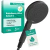Image de Pommeau de douche - HANSGROHE - Raindance Alive Select S125 EcoSmart - Noir mat - 3 jets - 71 l/min