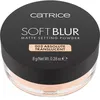 Image de Poudre fixatrice - CATRICE - Soft Blur Matte 02 Absolute Translucent - 8 g - Translucide - Effet flouteur