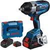 Image de Boulonneuse 18V GDS 18V-1000 Professional + 2 batteries Procore 8 Ah + chargeur + L-Boxx 136 - BOSCH - 06019J8302