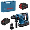 Image de Perforateur 18V SDS Plus Biturbo GBH 18V-34 CF 5 8J + 2 batteries Procore 5 5Ah + chargeur + coffret standard - BOSCH - 0611914003