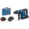 Image de Perforateur SDS-Max Bosch Professional Biturbo 18V-36C GBH + 7J + 2 batteries Procore 5 5Ah + chargeur + Coffret - 0611915003