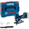 Image de Scie sauteuse 18v gst 18v 125 s professionnal (sans batterie ni chargeur) + coffret l boxx 136 bosch 06015b2000 826035
