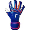 Image de Gants de gardien Reusch Attrakt Gold X Roll Finger - sharp blu/wht/shock orng