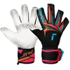 Image de Gants de gardien Reusch Attrakt Advance Evolution Glueprint - blck/aqua blu/shock orng