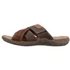 Image de Sandales Cuir Rieker - Marron
