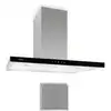 Image de Klarstein madonna hotte îlot 90cm + filtre recyclage d'air 500 m³/h inox Set-Madonna+Filter