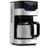 Image de Klarstein cafetière arabica 1,2l 800w contrôle easytouch - argent & noir