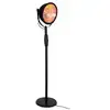 Image de Blumfeldt heatspot parasol chauffant infrarouge - chauffage de terrasse 900w 1200w 2100w - noir