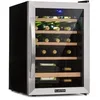 Image de Klarstein Vinamour Cave à vin 19 bouteilles 65L - 4-18 °c - noir