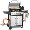 Image de Klarstein Barbecue à Gaz 6 Brûleurs 20700W Gril à Gaz BBQ Plancha Gaz Inox Cuisinière Extérieure Barbecue Gaz Noir