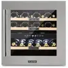 Image de Klarstein vinsider cave à vin encastrable 94l 36 bouteilles 2 zones 5 à 22 °c porte vitrée acier inox TK15-Vinsider36