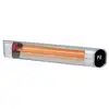 Image de Blumfeldt dark wave radiateur infrarouge d'extérieur - 9 niveaux de chauffage - 2000w max. - argent