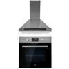 Image de Four encastré - KLARSTEIN - Kalahari Zelda Set - 2300W - 68L - Hotte aspirante 60cm