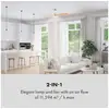 Image de Klarstein silent service ventilateur de plafond ø: 128 cm, puissance: 25 watts , aspect bois VTS6-SilentceilingWD