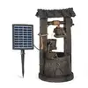 Image de Blumfeldt speyer fontaine solaire en cascade pour jardin ou terrasse - 4 niveaux - débit 200 litresheure LEU13-Speyer