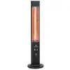 Image de Blumfeldt heat guru plus in & out radiateur infrarouge d'extérieur , 1200w , 3 niveaux de chauffage , minuterie, télécommande - noir HHG6-HeatGuruIn&Out