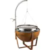 Image de Fire Globe Braséro Avec Barbecue Ø 60cm Acier