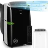 Image de Climatiseur mobile avec evacuation - Klarstein - 14000 BTU - Fonction ventilateur & déshumidificateur - Refroidisseur dair - Noir