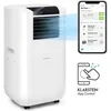 Image de Climatiseur mobile avec evacuation - Klarstein - 15000 BTU - Commande via app - Fonction ventilateur & déshumidificateur - Blanc