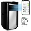 Image de Climatiseur mobile avec evacuation - Klarstein - 15000 BTU - Commande via app - Fonction ventilateur & déshumidificateur - Noir