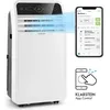 Image de Climatiseur mobile avec evacuation - Klarstein - 12000 BTU - Commande via app - Fonction ventilateur & déshumidificateur - Blanc