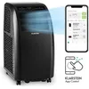 Image de Climatiseur mobile avec evacuation - Klarstein - 10000 BTU - Commande via app - Fonction ventilateur & déshumidificateur - Noir