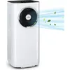 Image de Climatiseur mobile avec evacuation - Klarstein - Fonction ventilateur & déshumidificateur 11500 BTU - Contrôle par app - Blanc