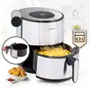 Image de Klarstein crisp-pro friteuse à air chaud 4,3 l 8 programmes airfryer 1500 w acier inoxydable