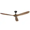 Image de Bahama Breeze Smart Ventilateur De Plafond Pales De Rotor En Bois Massif Télécommande + Contrôle Par Application