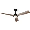 Image de Fiji Flow Ventilateur De Plafond 2 En 1, 132 Cm Lampe Led Télécommande Controle Par Application 2 Sens De Marche