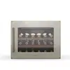 Image de Klarstein cave à vin de service 28 bouteilles tactile protection uv led silencieuse 2 étagères beige