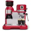 Image de Bella Café Machine À Expresso Vintage Broyeur 19 Bars Mousseur À Lait Manomètre 1150 W