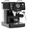 Image de Klarstein libeica machine à expresso 1350w 19 bars tactile affichage température et pression noir