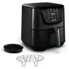Image de Aerovital Deluxe Heißluftfritteuse 1700 W 8 Funktionen Inkl. Zubehör 200°c Timer