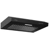 Image de Klarstein SlimVent Hotte aspirante 60 cm A + 200 m³/h Éclairage LED Mode Évacuation ou Recyclage dair Noir