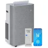 Image de Klarstein AireLux Climatiseur mobile Smart 14000 BTU 390 m³/h Ventilateur déshumidificateur Contrôle par app jusquà 30 m² Gris
