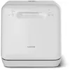 Image de Klarstein Aquatica Mini Lave Vaisselle Pose libre Compact Réservoir ou Raccordement 3 Programmes 5L 2 Couverts Silencieux