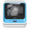 Image de Klarstein amazonia mini-lave-vaisselle compact 7 programmes réservoir 5l portable bleu