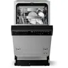 Image de Klarstein Velaire Lave-vaisselle semi-encastré 45 cm minimaliste compact Classe B Inox